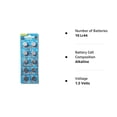 thumbnail image 2 of Batería Alcalina Value Vinnic AG10 L1131 189 V10Ga Rw89 D189 (10 unds), 2 of 2