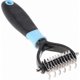 thumbnail image 1 of Stainless Steel Pet Detangling Comb with Dual-Sided Undercoat Brush for Professional Grooming and Knot Removal, 1 of 4