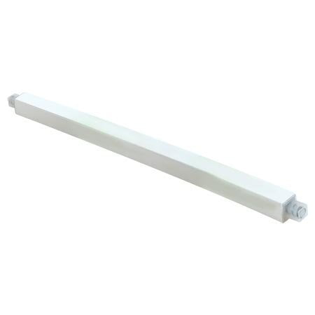 Ez Flo 15194 Adjustable Plastic 36 Inch Towel Bar White Plastic Walmart