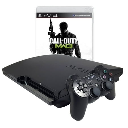 Refurbished Playstation 3 Slim 320GB Console Call of Duty: Modern Warfare 3 (Ps3 Console 320gb Best Price)