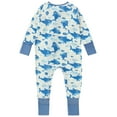 thumbnail image 3 of Emy Dola Unisex Baby Snug Fit Pajamas Long Sleeve Baby Sleeper Romper 2-Way Zipper Toddler Boys Girls' Christmas One-piece PJs, 3 of 12