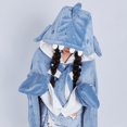 thumbnail image 6 of Cute Halloween Wearable Blanket Hoodie Free Size for Adults  Hooded Blanket Oversized Soft Sherpa Hoodie Women, 6 of 8