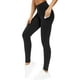 thumbnail image 3 of THE GYM PEOPLE Pantalones de yoga gruesos de cintura alta con bolsillos, control de barriga, entrenamiento, correr, yoga, leggings para mujer, 3 of 4