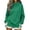 Green -AU25, variant on Dwellite Mock Neck Sweatshirt for Women Fall Turtleneck Long Sleeve Tops Oversized Pullover for Daily Wear,Sports,Going Out Deep Red XL