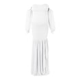 thumbnail image 1 of Vêtements de Maternité Robe d'Allaitement Fournisseur Robe de Maternité Femmes en Maille Sans Manches Robe de Séance Photo Traînante, 1 of 6