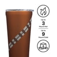 thumbnail image 3 of Corkcicle 16 oz Star Wars Travel Tumbler, Stainless Steel, Triple Insulated, Water Bottle, Chewbacca, 3 of 7