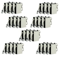 28 Pack of Waterproof & Windproof Permanent Match Lighter, Strike To Light Survival Camp Fire Starter, Stainless Steel Flint Survival Tool