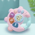 thumbnail image 1 of Juguetes de piscina, juguetes para bebés, juguetes para niños pequeños, juguetes para niños que pueden dar la mano, sonar música, máquinas inteligentes de educación temprana, juguetes de tambor para d, 1 of 9