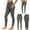 Dark Gray, variant on Wensltd Summer Yoga Leggings Women Butt Lift Pants with Pockets