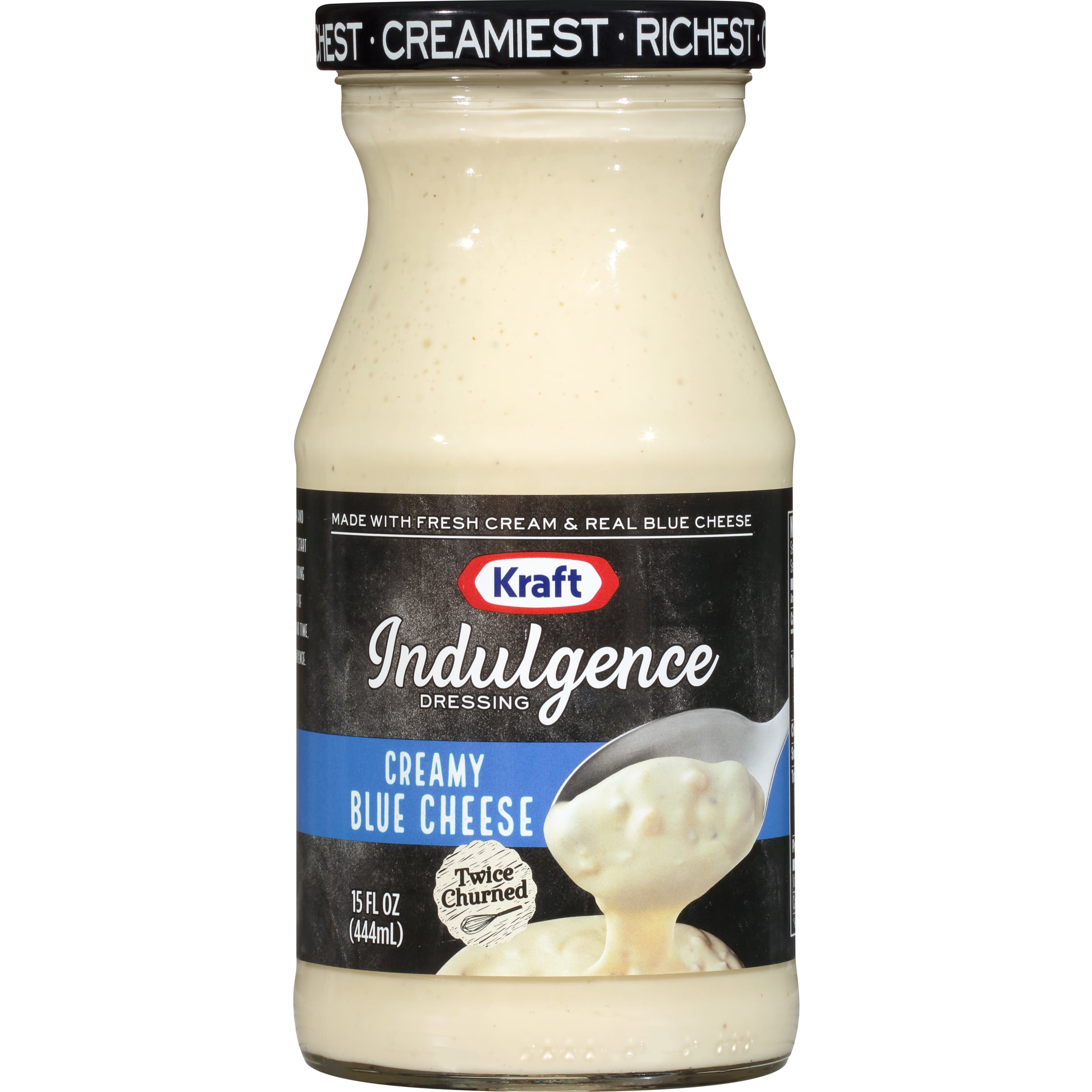 Kraft Indulgence Blue Cheese Dressing 15 fl oz Bottle