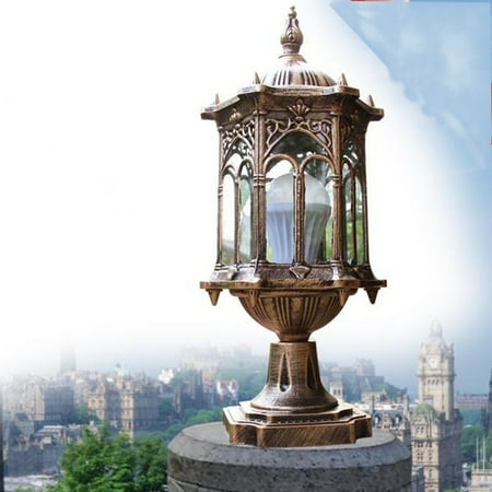 Post Perch - Outdoor Garden Outside Wall Light Lamp Post Lanterns Pillar Light Porch Lighting