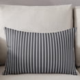 thumbnail image 3 of Geometric Grey Throw Pillow Cover, Modern Minimalism Art Striped Rectangle Decorative Pillow Case Protector Soft Cushion Cover Lumbar Pillowcase for Couch Sofa Bedroom Car Chair Decor 16x24 Inch, 3 of 8