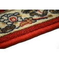 thumbnail image 6 of Extra-Long Low Pile Runner Rug Skid Resistant Backing Rug Runner Orient and Floral Red Cut to Size Roll Runner Rugs - 40 Feet x 36 Inch, 6 of 7