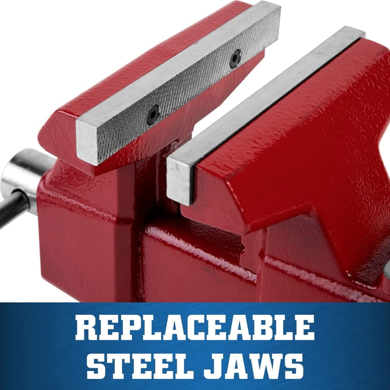Truper TA-4 Heavy Duty Bench Vise 4 Inch Workshop Clamp TRUPER TA-4 ...