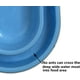 thumbnail image 2 of Cuencos de comida para perros y gatos Cuencos de agua y comida para mascotas Plato para perros y gatos de tamaño pequeño a mediano（27*15 cm）, 2 of 5