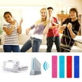 thumbnail image 4 of Tevodo Wii Remote Controller, 4 Packs Upgrade Wii Wireless Controller Compatible with Wii Wii U(Red Blue Pink Deep Blue), 4 of 7