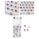 thumbnail image 4 of Interruptores de mecánicos de RGB LED SMD Interruptores mecánicos ligeros para juegos para entusiastas del mecánico Púrpura a prueba de polvo 70 Soledad  interruptor de teclado, 4 of 10