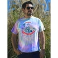 thumbnail image 2 of Fourth Of July Independence Tie Dye Spiral Men -Image by Shutterstock, Male x-Large, 2 of 4