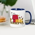 thumbnail image 4 of CafePress - Snoopy: Be Thankful Mug - 11 oz Ceramic Mug - Novelty Coffee Tea Cup, 4 of 6