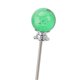 thumbnail image 4 of Lot de 8 piquets de jardin en perles de bricolage en acier inoxydable avec bouchon en cristal pour décoration extérieure, 4 of 4