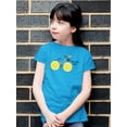 thumbnail image 2 of Never Look Back Lemon Bicycle T-Shirt Juniors -Image by Shutterstock,  x-Small, 2 of 4
