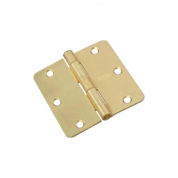 Hinge Door 3-1/2In 1/4Rc Brass 830227