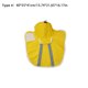 thumbnail image 5 of Chubasquero Methold Resistente al desgaste para perros Amarillo Mediana, 5 of 6