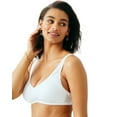 Women's Hanes DHHU42 UltraLight Comfort VNeck Wireless Bra (Soft