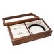 thumbnail image 1 of Caja de joyería de madera Retro portátil para pendientes, anillos, pulseras, collares, soporte de almacenamiento, exhibición, 1 of 5
