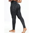 thumbnail image 5 of NELEUS Womens Yoga Leggings for Workout High Waist Ankle Length Tie-Dye Printed with Two Pockets,Leopard Print,US Size L, 5 of 8