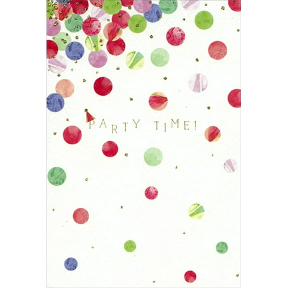 Pictura Birthday Dots Party Time Happy Buddha Birthday Card