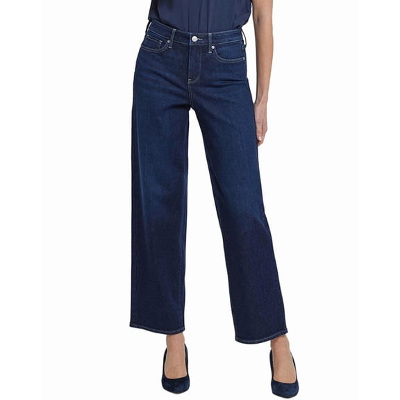 NYDJ womens Jemma Midnight Breeze Barrel Jean, 6