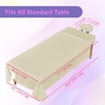 thumbnail image 2 of 12 Pcs 4 Sets Premium Microfiber Massage Table Sheet Set, Include Massage Table Cover, Massage Fitted Sheet, Massage Rest for Beauty Salon Spa Hair Salon (Natural), 2 of 7