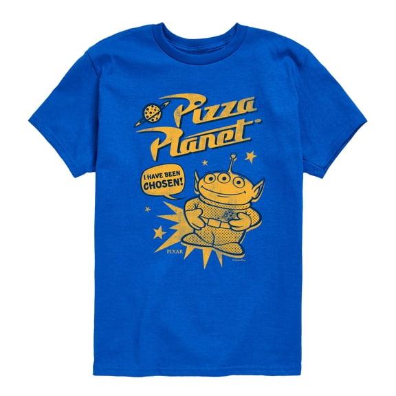 Toy Story - Pizza Planet Chosen - Youth Boys Short Sleeve Graphic T-Shirt