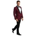 thumbnail image 3 of Men's 2pc Tuxedo Set W/ Satin Shawl Collar, 3 of 4