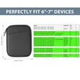 thumbnail image 2 of Funda para tablet TimoVo para Kindle Paperwhite de 6 a 7 pulgadas, color gris, 2 of 8
