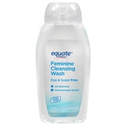 Equate Dye- and Scent-Free Feminine Cleansing Wash For all Skin Types, 13 fl oz