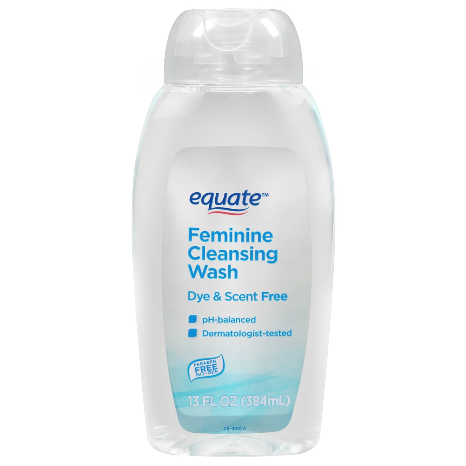 Equate Dye- and Scent-Free Feminine Cleansing Wash For all Skin Types, 13 fl oz