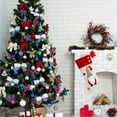 thumbnail image 6 of Christmas Ideas Matoen Christmas Stockings Christmas Decorations Santa Claus Children's Gift Packs Christmas Tree Hangings Decorations, 6 of 8