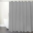 thumbnail image 6 of Vggrvlo 15 & Under Stall Fabric Shower Curtain with 12 Hooks Premium PEVA Washable Waterproof Bath Curtain for Bathroom Hotel 72"x78", 6 of 6