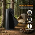 thumbnail image 4 of Portable Changing Room Tent -    Privacy Pod with Suction Cup for SUV Liftgate, Camping Shower Beach Toilet Stall (Black), 4 of 7