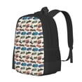 thumbnail image 2 of Daiia Train Backpack for Men and Women -Durable Backpack Large Capacity, Water-Resistant Bag with Adjustable Straps and Laptop Compartment, 2 of 9