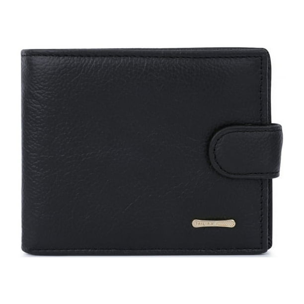 Cartera de cuero para hombre, billetera multifuncional, billetera suelta, billetera corta para hombre