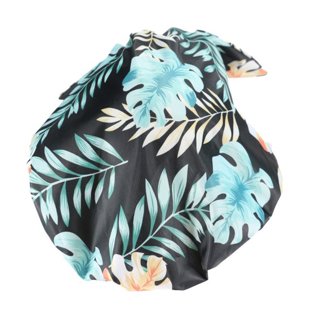 Moyic Gorros para el cabello seco para ducha, cubierta de banda elástica resistente al agua con estampado de flores, turbante, sombrero rizado Type3 NO3 Moyic HA062078-02B