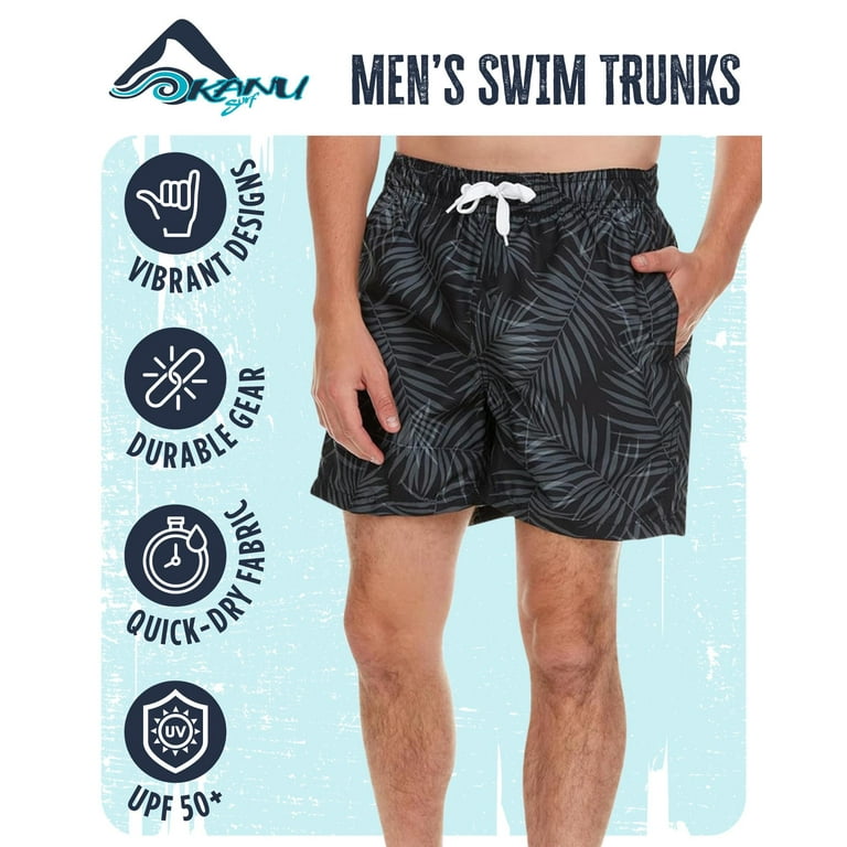 Kanu mens swim trunks deals