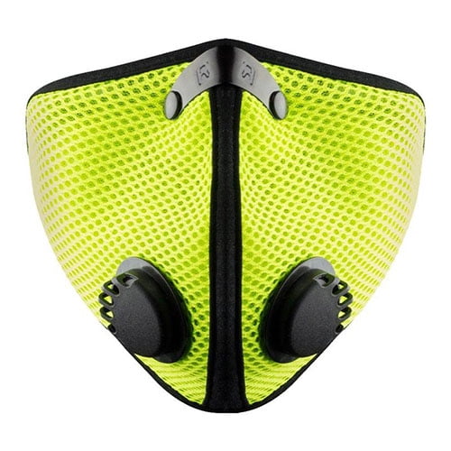 M2.5 Reusable Mesh Air Filtration Mask - Safety Green - Medium