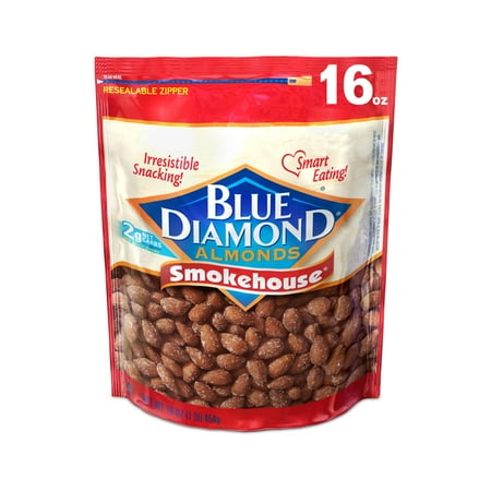 Blue Diamond Almonds, Smokehouse 16 oz