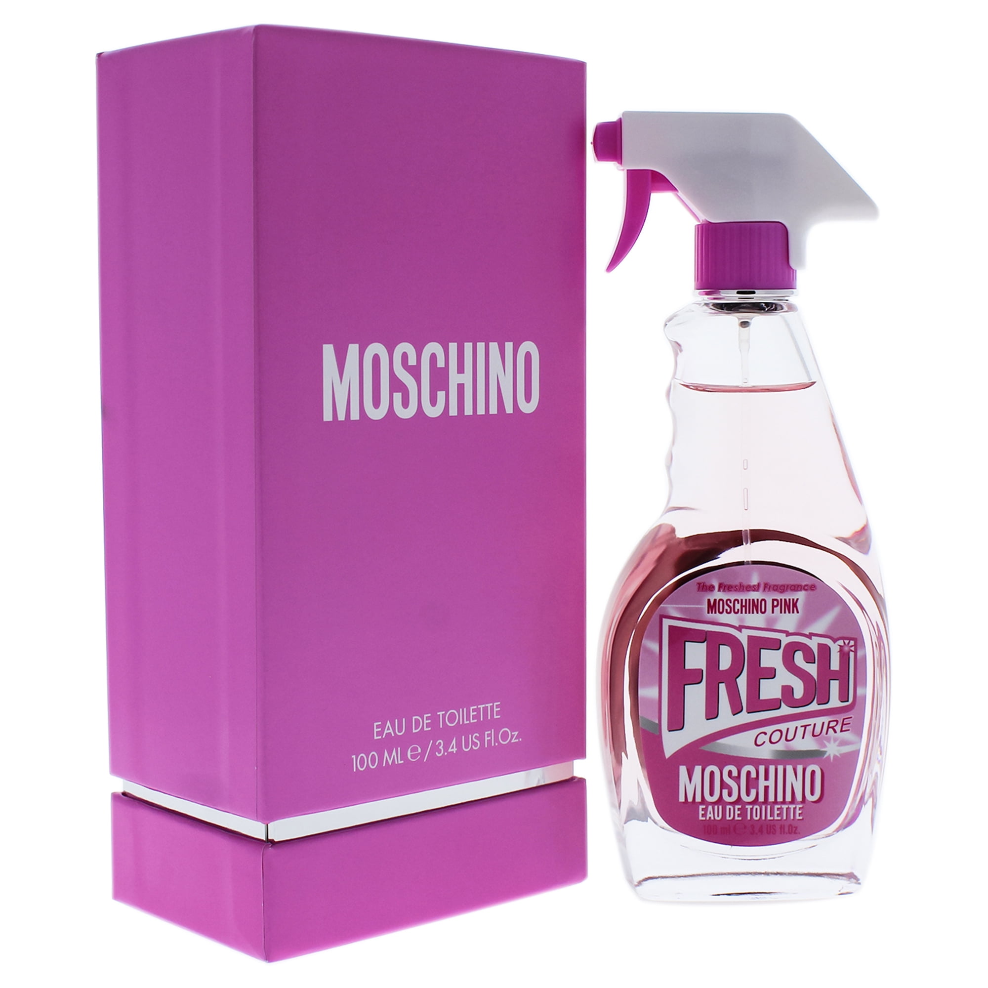 Moschino Pink Fresh Couture by Moschino for Women - 3.4 oz EDT Spray ...
