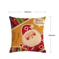 thumbnail image 2 of 1 pieza de adornos navideños para funda de almohada navideña, funda de almohada de Papá Noel, 2 of 7