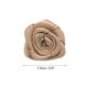 thumbnail image 2 of Uxcell 100Pcs 1.5cm Mini Rosas de Cinta para Manualidades Flores de Tela Artificial, Marrón Claro, 2 of 5